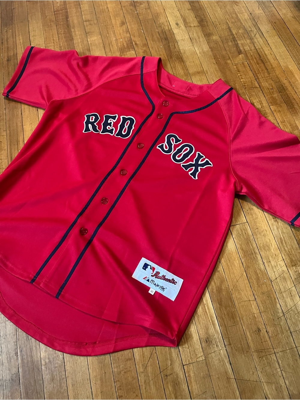 Vintage Majestic Authentic Boston Red Sox 34 David Ortiz Jersey